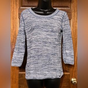 Eddie Bauer Crewneck 3/4 Sleeve Sweater